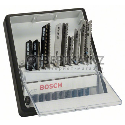 Набор из 10 пильных полотен Bosch Robust Line Top Expert 2607010574