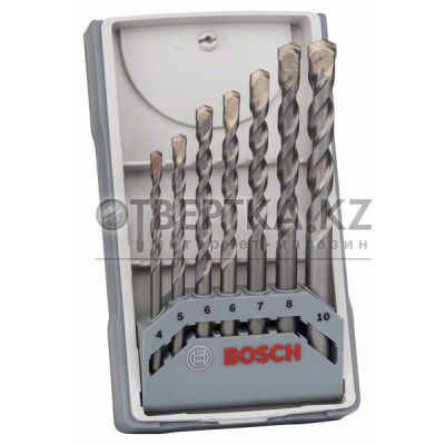 Набор спиральных сверл Bosch 2607017082