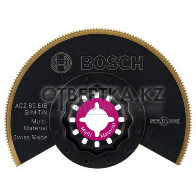 Сегментированный BIM-TiN ACZ 85 EIB Multi Material Bosch 2608662601