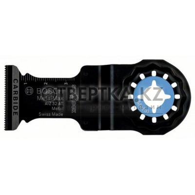 Погружное пильное полотно Bosch Carbide AIZ 32 AT Metal 2609256C65