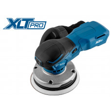 Аккум. эксцентриковая шлифмашина BULL CRS 1218 E в кор. XLTpro SOLO БЕСЩЁТ., 18 В, 125 мм