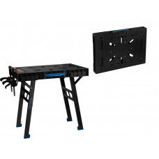 Верстак складной BULL WB 4585 в кор. 455 кг, 852x608x790 мм, переносной, 2 струбцины