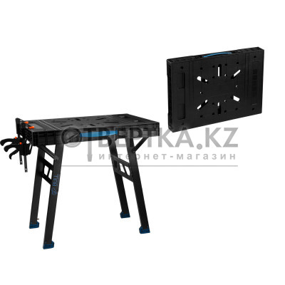 Верстак складной BULL WB 4585 в кор. 455 кг, 852x608x790 мм, переносной, 2 струбцины 1318765