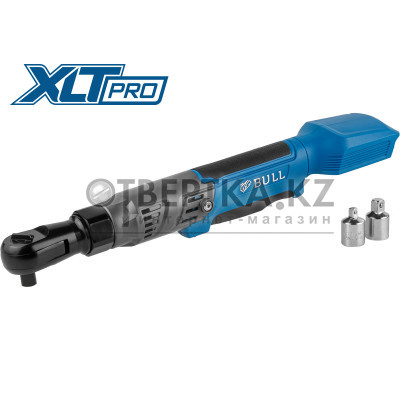 Аккум. угловая трещотка (гайковерт) BULL CRW 9020 в кор. XLTpro 90 Нм, 0-200 об/мин., LED