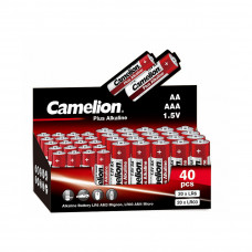 Батарейка CAMELION Plus Alkaline 20LR6+20LR03-SP4-CB 40 шт. в упак. в Алматы