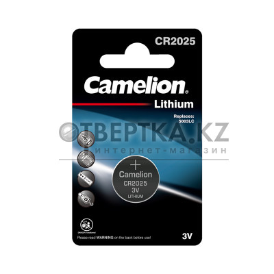 Батарейка CAMELION Lithium CR2025-BP1