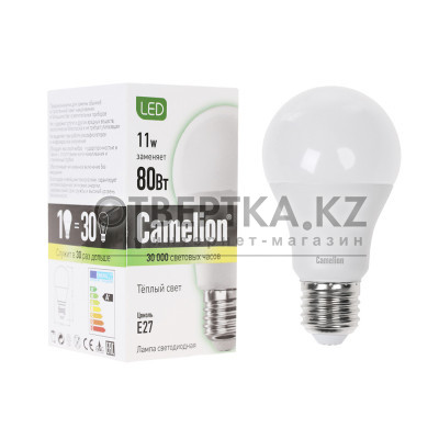 Эл. лампа светодиодная Camelion LED11-A60/830/E27