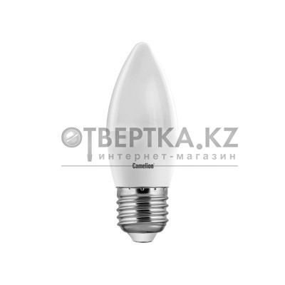Лампа светодиодная Camelion LED7-C35/830/E27