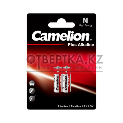 Батарейка CAMELION Plus Alkaline LR1-BP2