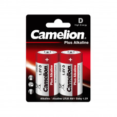 Батарейка CAMELION Plus Alkaline LR20-BP2 2 шт. в блистере в Шымкенте
