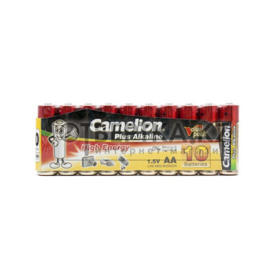 Батарейка CAMELION Plus Alkaline LR6-SP10-DA