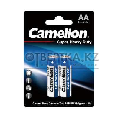 Батарейка CAMELION Super Heavy Duty R6P-BP2B 