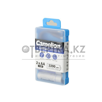 Аккумулятор CAMELION Lithium UB-AA2200-PBH2 2шт (перезаряжаемые от USB)