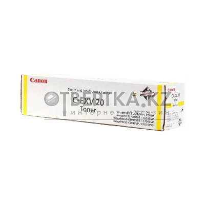 Тонер-картридж Canon C-EXV20 TONER YELLOW для imagePRESS C6000 0439B002AA