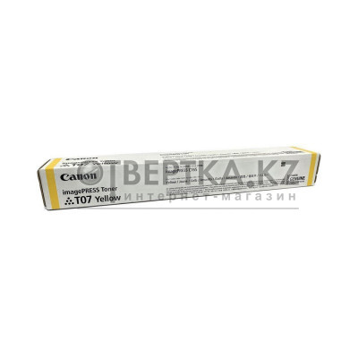 Тонер-картридж Canon TONER T07 YELLOW 3644C001AA