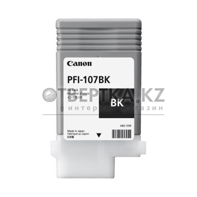 Чернила Canon Ink Tank PFI-107 Black 6705B001AA