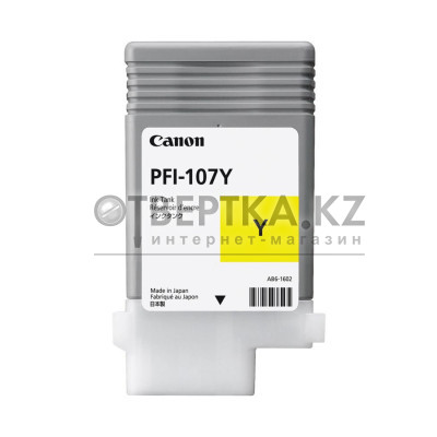 Чернила Canon Ink Tank PFI-107 Yellow 6708B001AA