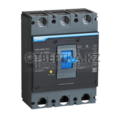 Автоматический выключатель CHINT NXM-1600S/3Р 1600A 50кА регулир 131378