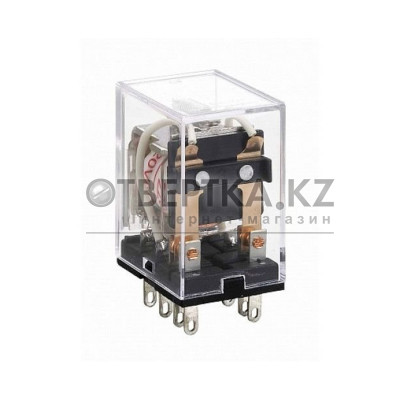 Промежуточное реле CHINT JZX-22F(D) 4 конт. с инд. LED 3А 220В AC 285448