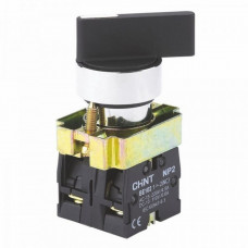 Переключатель CHINT NP2-BJ25 2 положения с фиксацией 1НЗ +1НО IP40 в Алматы