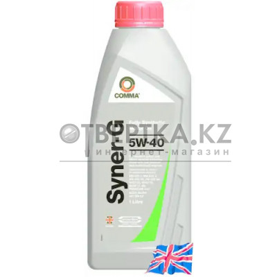 Масло моторное синтетическое COMMA SYN1L