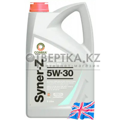 Масло моторное синтетическое COMMA SYZ5L