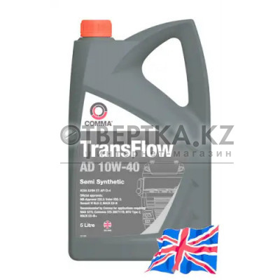 Масло моторное полусинтетическое COMMA TFAD5L