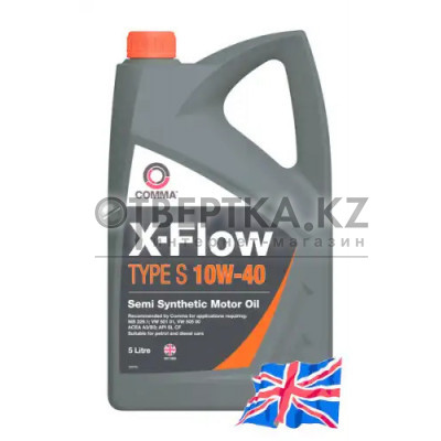 Масло моторное полусинтетическое COMMA XFS5L