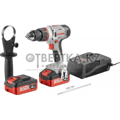 Дрель-шуруповерт CROWN CT21076HMX-4 BMC