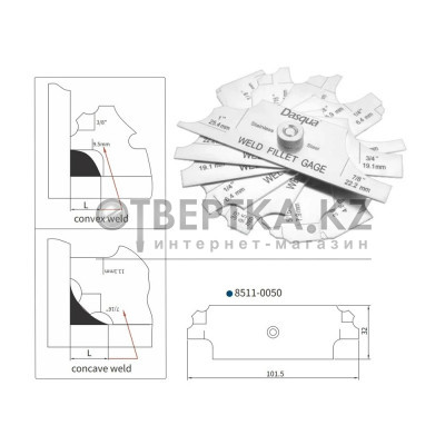 Шаблон Dasqua 8511-0045