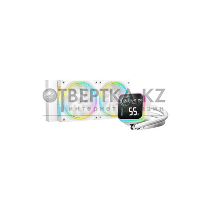 Кулер с водяным охлаждением Deepcool LQ240 WH R-LQ240-WHDSMC-G-1