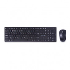 Комплект Клавиатура + Мышь Delux DLD-1505OGB в Костанае