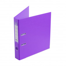 Папка-регистратор Deluxe с арочным механизмом, Office 2-PE1, А4, 50 мм, фиолетовый в Алматы