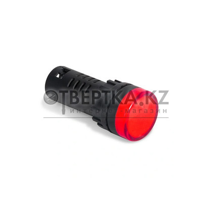 Лампа светодиодная универсальная Deluxe AD16-22D 220V AC/DC (красная) AD16-22D 220V AC/DC red