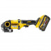 Аккумуляторная угловая шлифмашина DeWALT DCG418T2-QW