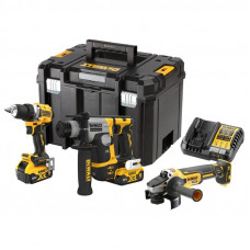 Набор электроинструментов DeWALT DCD800-XJ+DCH172N-XJ+DCG405N-XJ + 2аккумулятора + зарядное устройство + транспортировочный бокс DCK355P2T-QW Набор электроинструментов DeWALT DCD800-XJ+DCH172N-XJ+DCG405N-XJ + 2аккумулятора + зарядное устройство + транспортировочный бокс DCK355P2T-QW