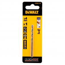 Сверло по металлу DeWALT EXTREME Black&Gold 4х75мм DT20517-QZ Сверло по металлу DeWALT EXTREME Black&Gold 4х75мм DT20517-QZ