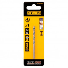 Сверло по металлу DeWALT EXTREME Black&Gold 4.2х75мм DT20518-QZ Сверло по металлу DeWALT EXTREME Black&Gold 4.2х75мм DT20518-QZ