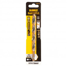 Сверло по металлу DeWALT EXTREME IMPACT Black&Gold 11х144мм DT20617-QZ Сверло по металлу DeWALT EXTREME IMPACT Black&Gold 11х144мм DT20617-QZ