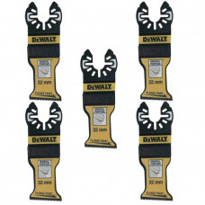 Пильные полотна DeWALT с косым срезом 32 мм 5 шт DT20776-QZ Пильные полотна DeWALT с косым срезом 32 мм 5 шт DT20776-QZ