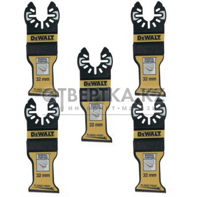 Пильные полотна DeWALT с косым срезом 32 мм 5 шт DT20776-QZ