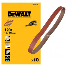 Лента шлифовальная DeWALT 13х457мм 120G 10шт. DT3606-QZ в Актобе Лента шлифовальная DeWALT 13х457мм 120G 10шт. DT3606-QZ в Актобе