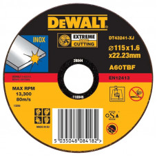 Диск отрезной DeWALT 