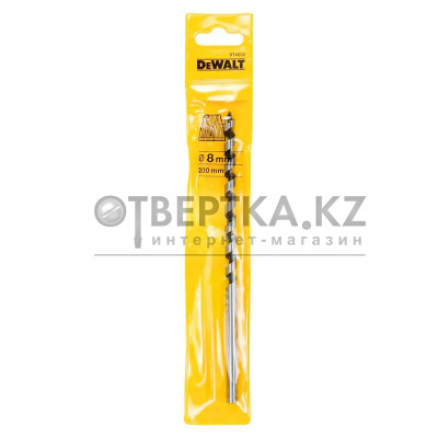 Сверло по дереву шнековое DeWALT 8х200мм DT4602-QZ
