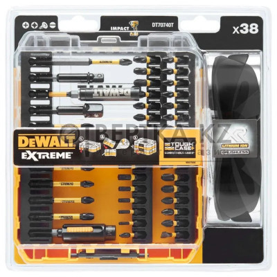 Набор бит и насадок DeWALT 38шт. DT70740T-QZ
