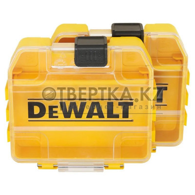 Малый органайзер для бит DeWALT TicTac Tough Case 2шт. DT70800-QZ