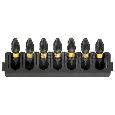 Набор бит DeWALT FLEXTORQ PZ2 25мм 7шт. DT70811-QZ