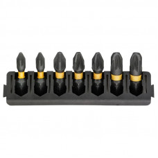 Набор бит DeWALT FLEXTORQ PZ 25мм 7шт. DT70812-QZ Набор бит DeWALT FLEXTORQ PZ 25мм 7шт. DT70812-QZ