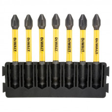 Набор бит DeWALT FLEXTORQ PH2 57мм 7шт. DT70817-QZ Набор бит DeWALT FLEXTORQ PH2 57мм 7шт. DT70817-QZ
