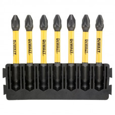 Набор бит DeWALT FLEXTORQ PZ2 57мм 7шт. DT70821-QZ Набор бит DeWALT FLEXTORQ PZ2 57мм 7шт. DT70821-QZ